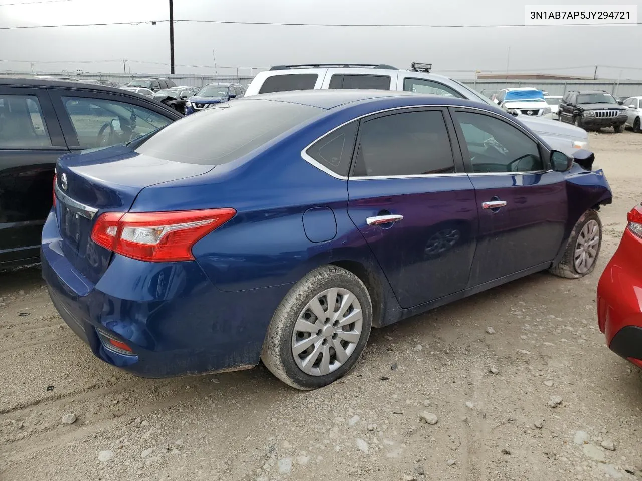 3N1AB7AP5JY294721 2018 Nissan Sentra S