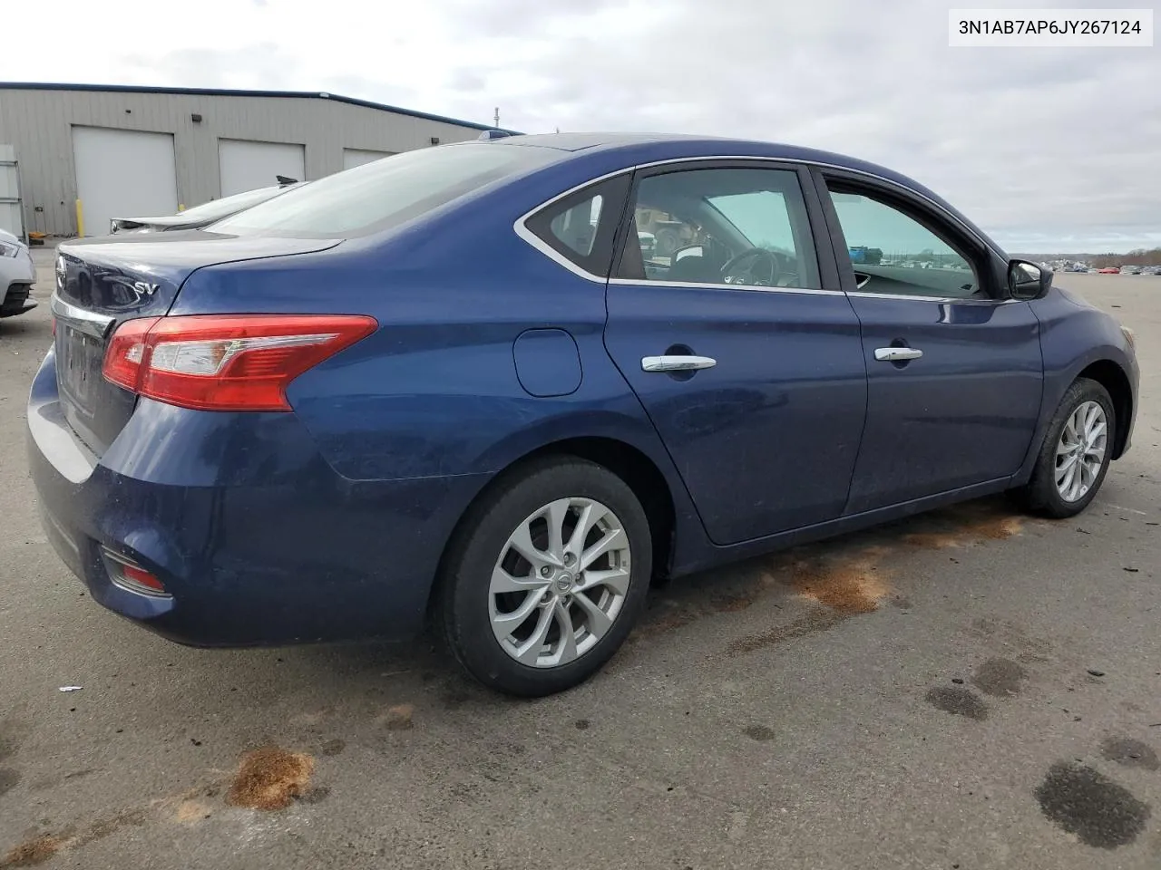 2018 Nissan Sentra S VIN: 3N1AB7AP6JY267124 Lot: 41948094