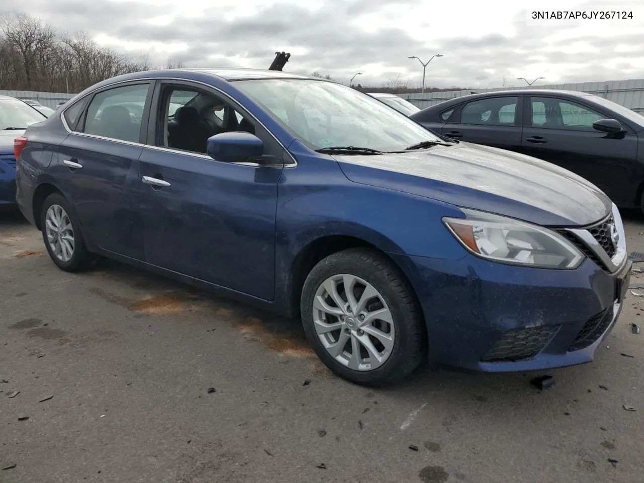 2018 Nissan Sentra S VIN: 3N1AB7AP6JY267124 Lot: 41948094