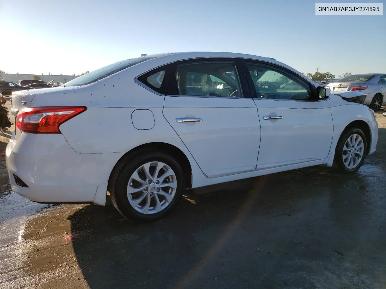 3N1AB7AP3JY274595 2018 Nissan Sentra S