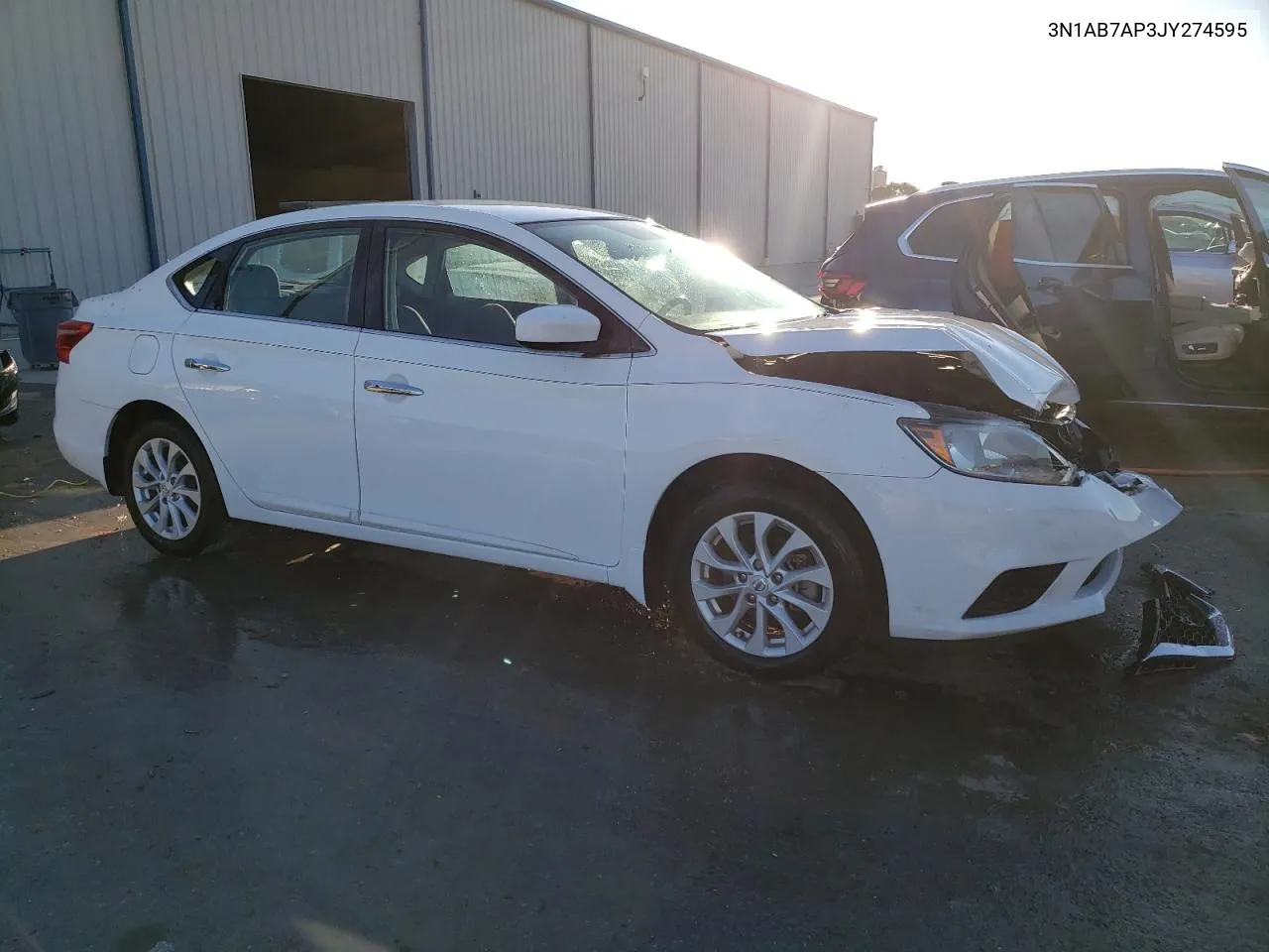 2018 Nissan Sentra S VIN: 3N1AB7AP3JY274595 Lot: 48241604