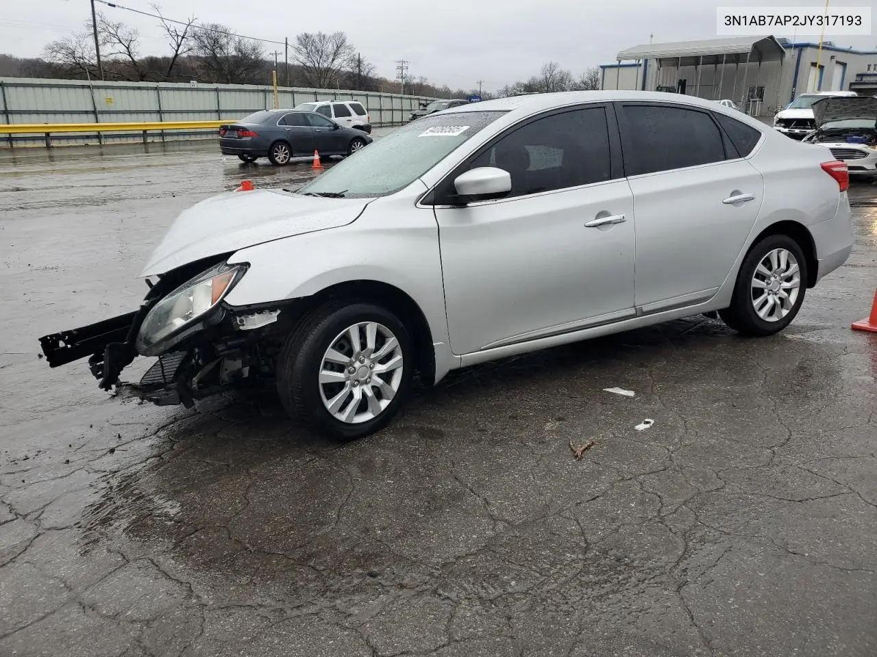 3N1AB7AP2JY317193 2018 Nissan Sentra S