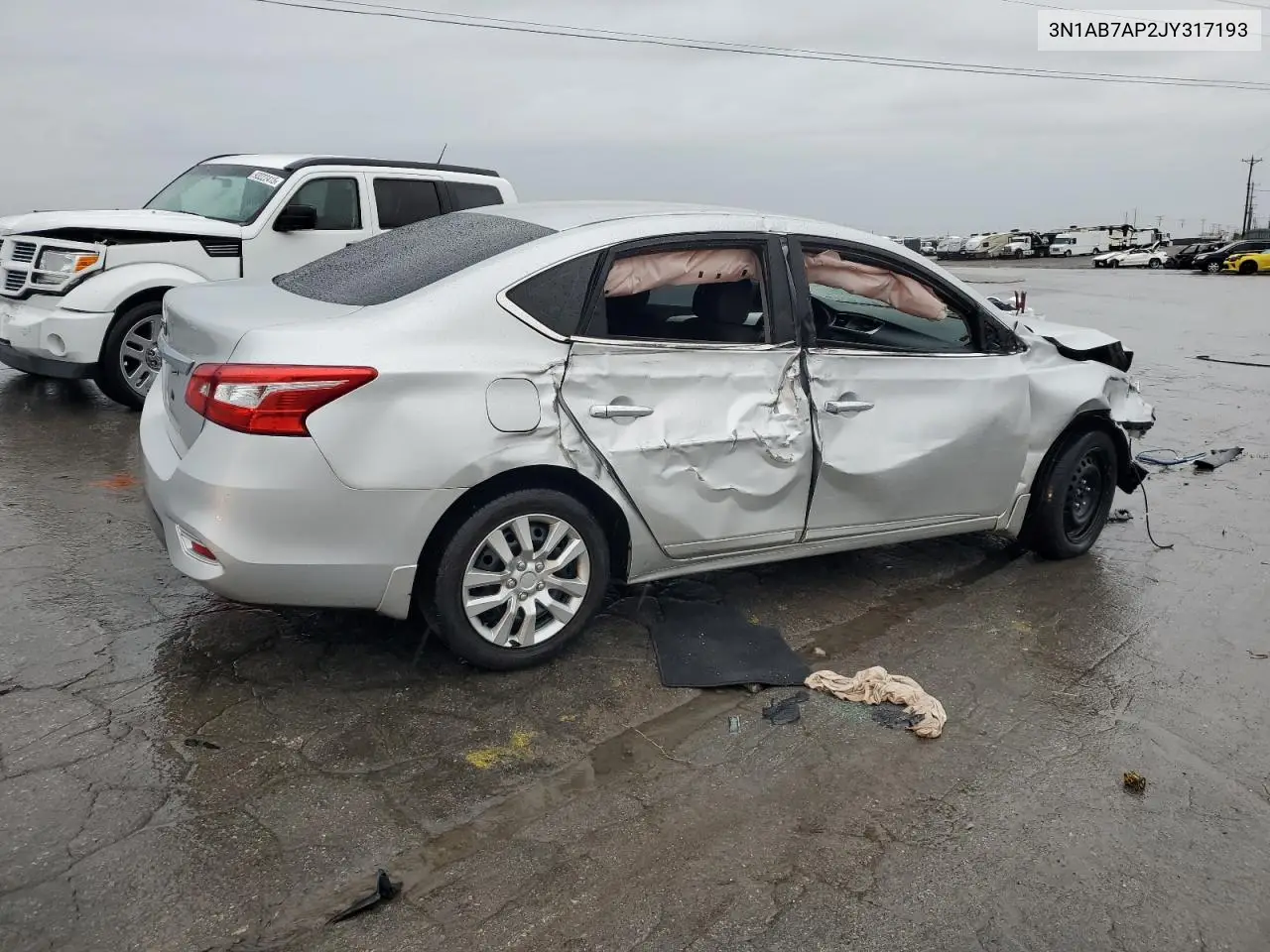 3N1AB7AP2JY317193 2018 Nissan Sentra S