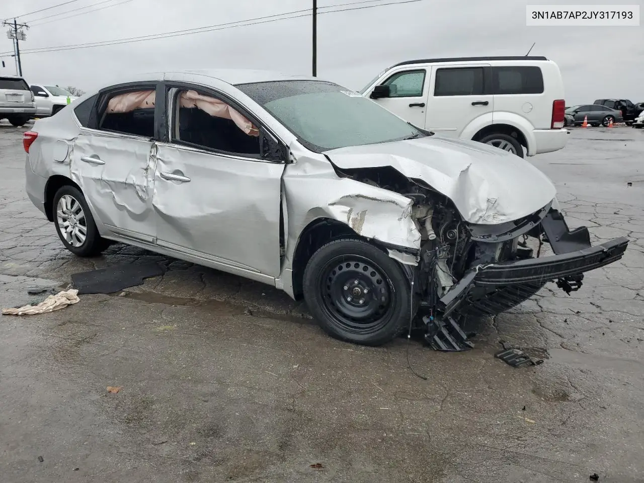 3N1AB7AP2JY317193 2018 Nissan Sentra S