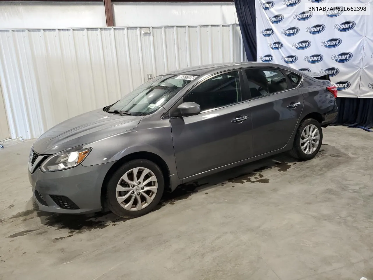 2018 Nissan Sentra S VIN: 3N1AB7AP6JL662398 Lot: 55627554