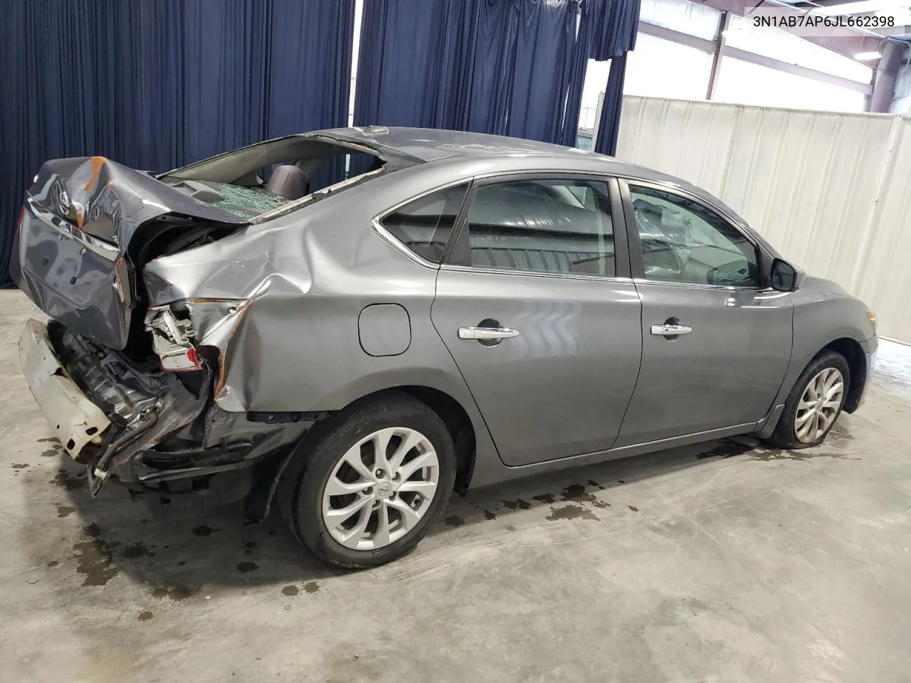 2018 Nissan Sentra S VIN: 3N1AB7AP6JL662398 Lot: 55627554