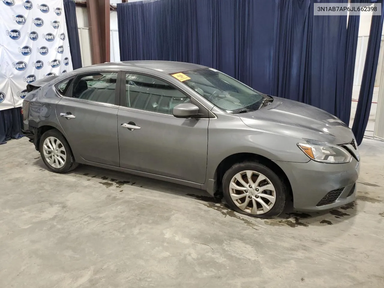 2018 Nissan Sentra S VIN: 3N1AB7AP6JL662398 Lot: 55627554