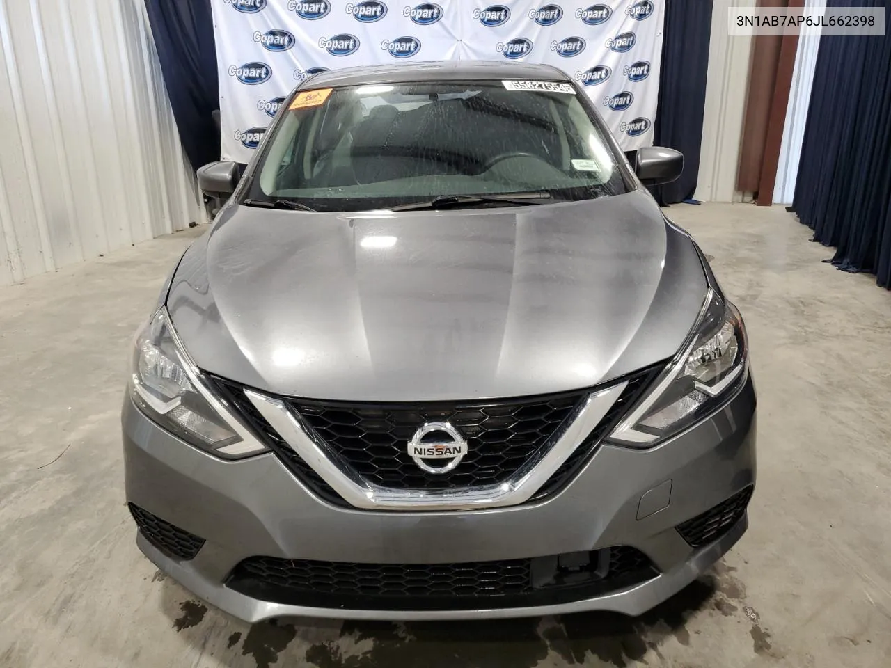 2018 Nissan Sentra S VIN: 3N1AB7AP6JL662398 Lot: 55627554