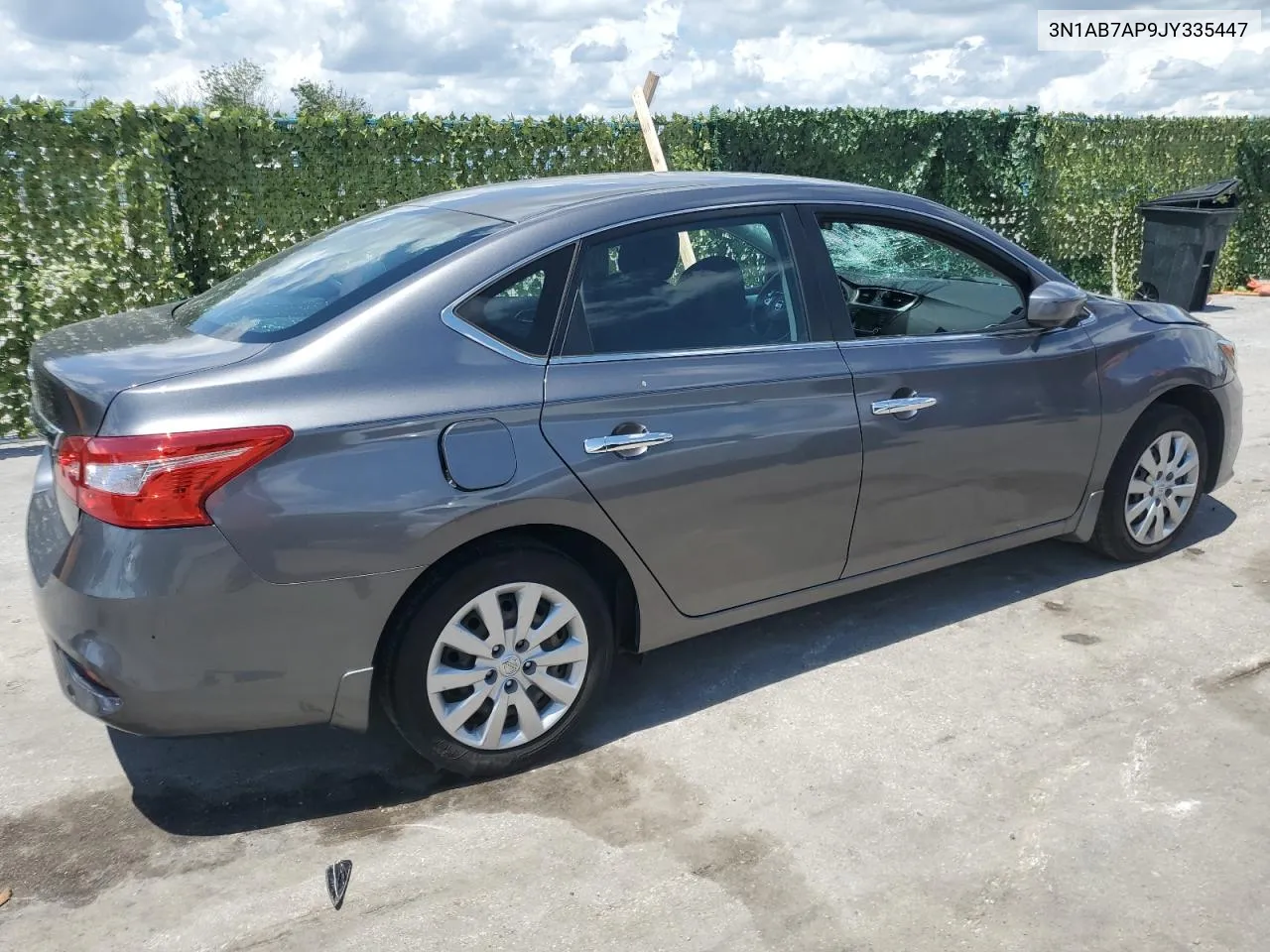 2018 Nissan Sentra S VIN: 3N1AB7AP9JY335447 Lot: 58871304