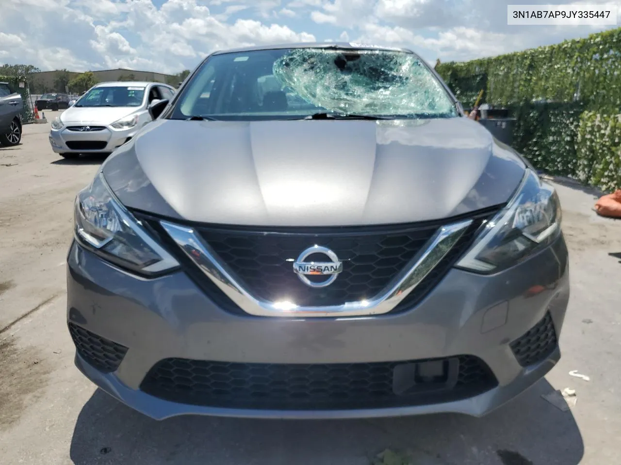 2018 Nissan Sentra S VIN: 3N1AB7AP9JY335447 Lot: 58871304