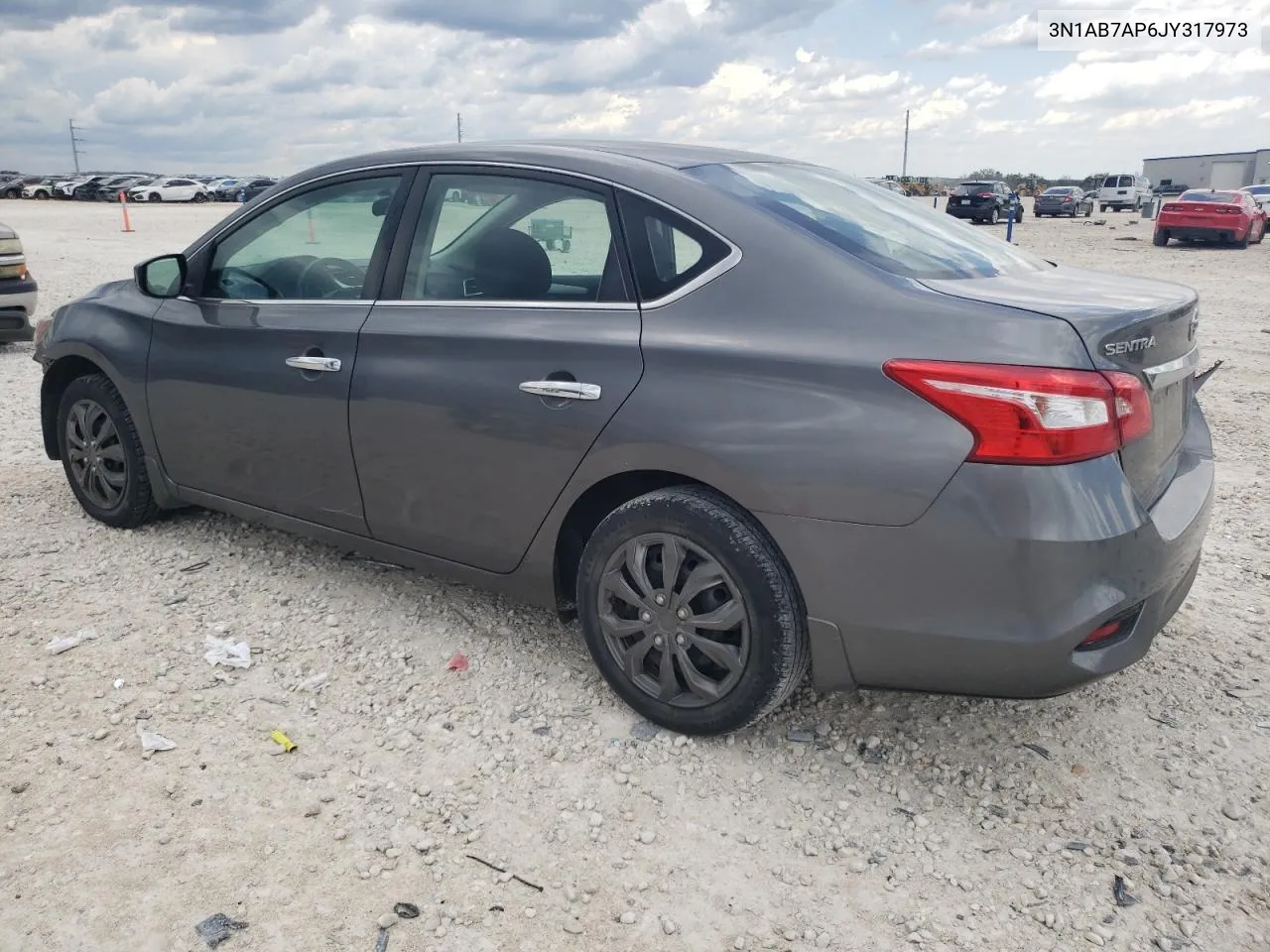 2018 Nissan Sentra S VIN: 3N1AB7AP6JY317973 Lot: 61219894