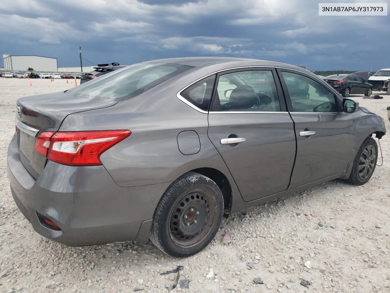 2018 Nissan Sentra S VIN: 3N1AB7AP6JY317973 Lot: 61219894