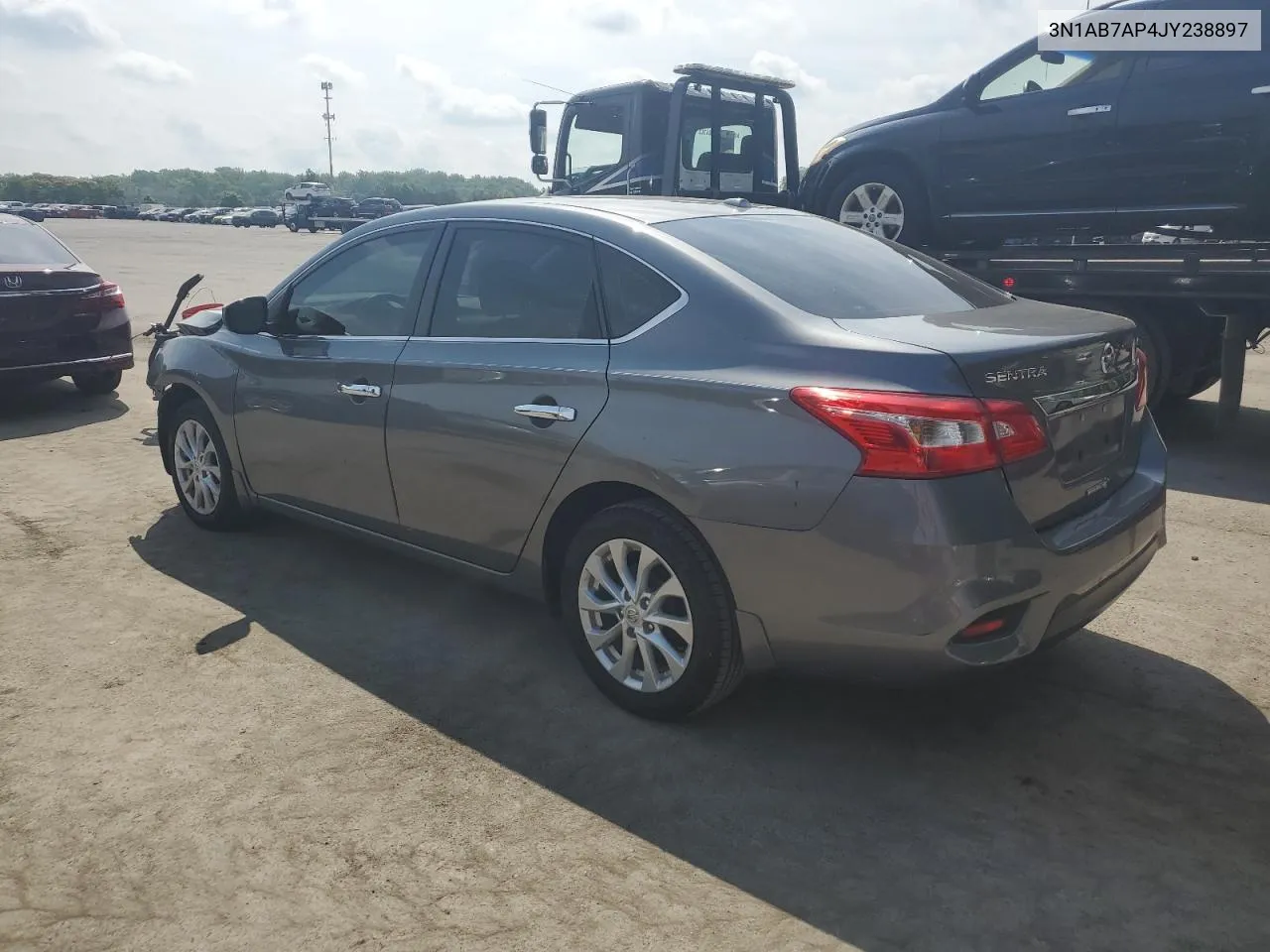 2018 Nissan Sentra S VIN: 3N1AB7AP4JY238897 Lot: 61876054