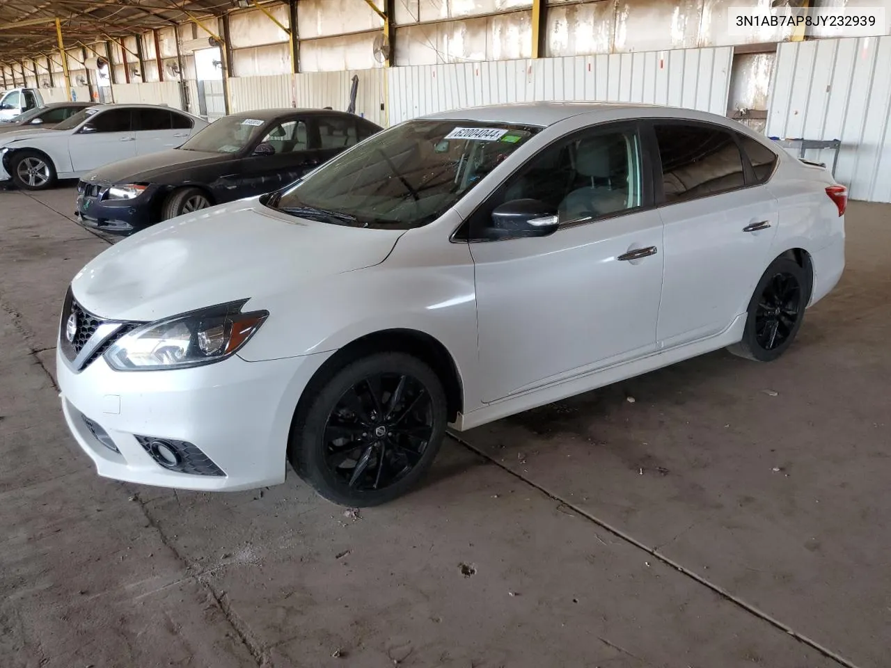 2018 Nissan Sentra S VIN: 3N1AB7AP8JY232939 Lot: 62004044