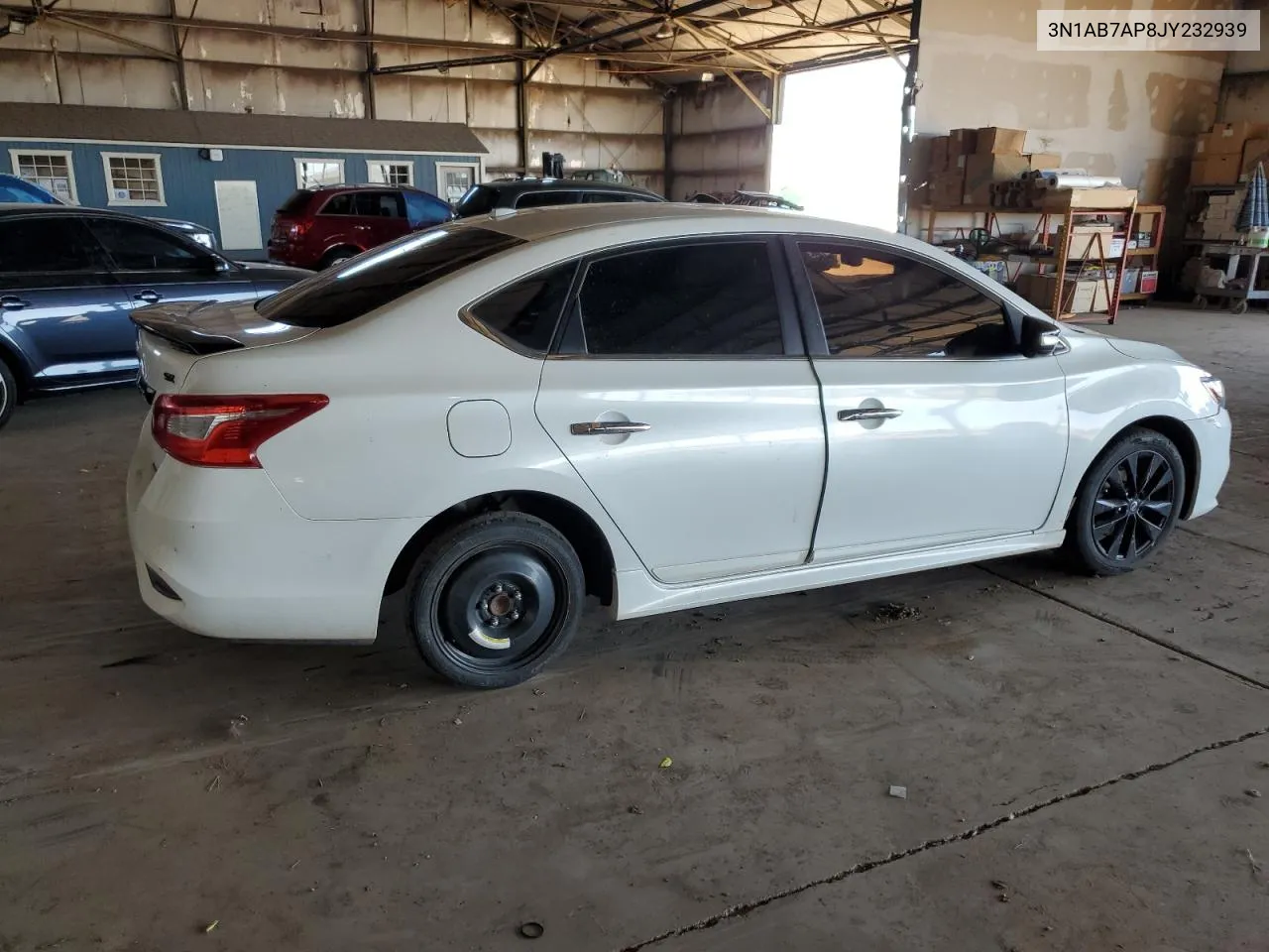 2018 Nissan Sentra S VIN: 3N1AB7AP8JY232939 Lot: 62004044