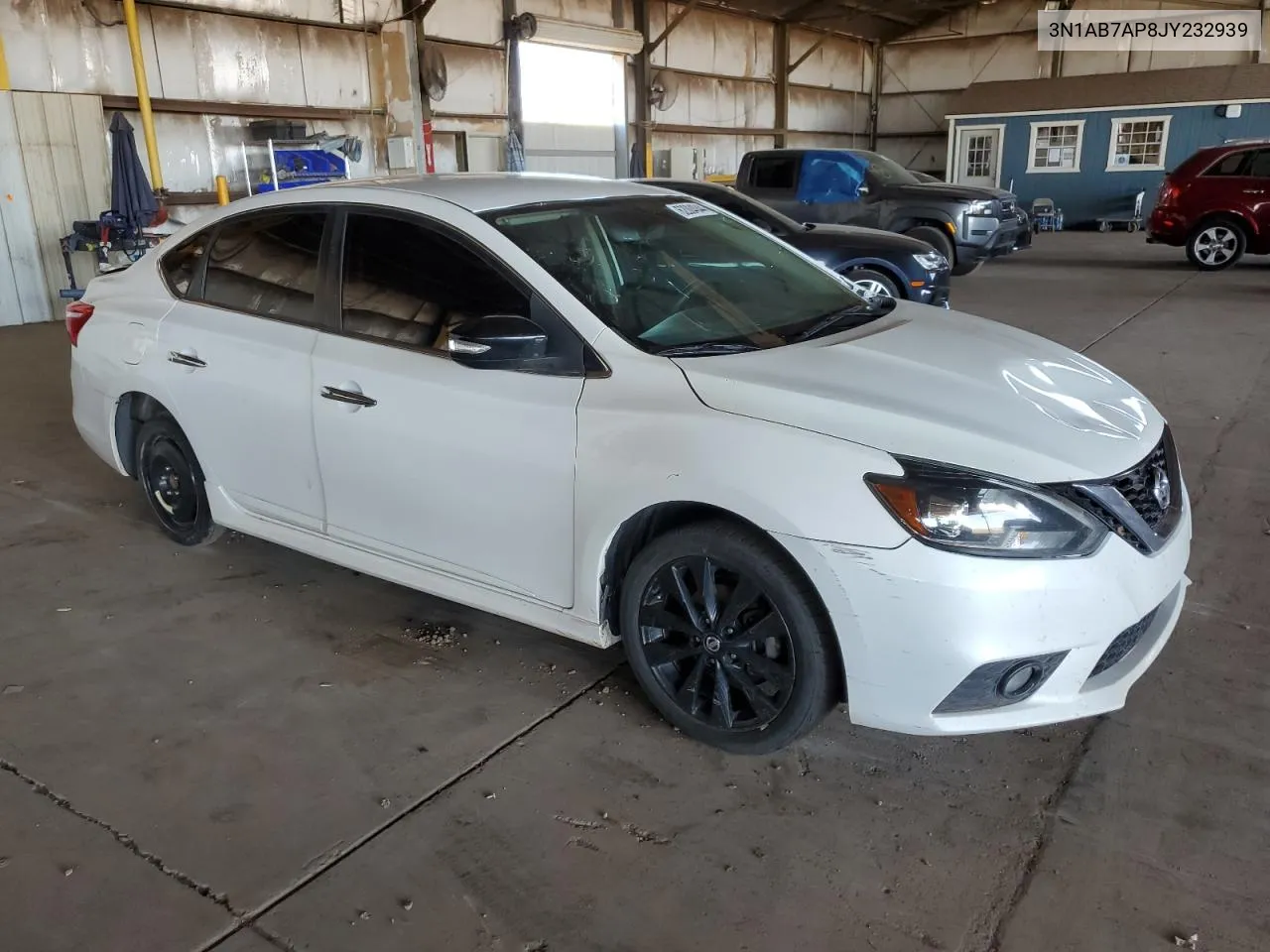 2018 Nissan Sentra S VIN: 3N1AB7AP8JY232939 Lot: 62004044