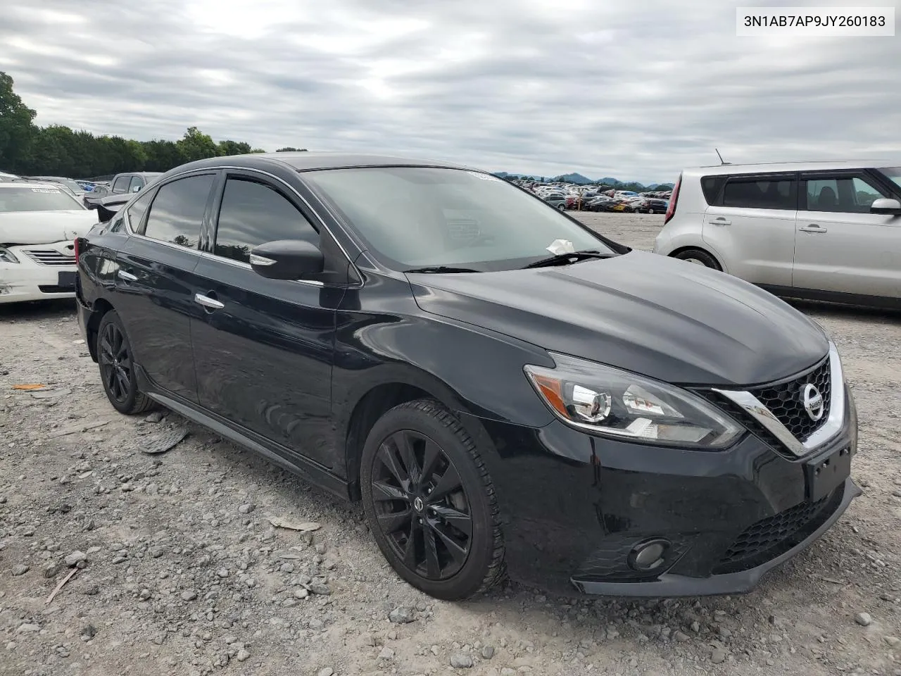 2018 Nissan Sentra S VIN: 3N1AB7AP9JY260183 Lot: 62387904