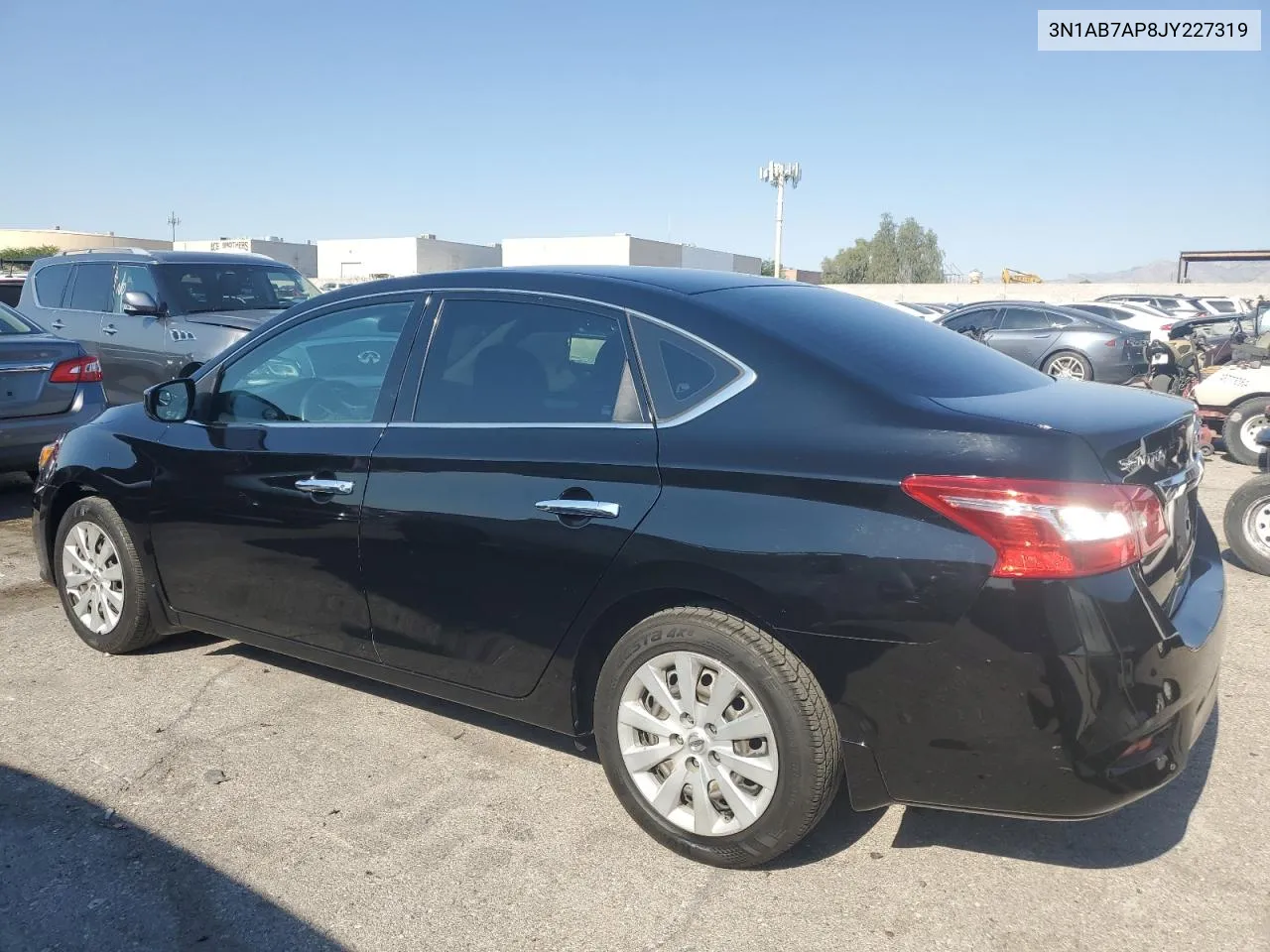 2018 Nissan Sentra S VIN: 3N1AB7AP8JY227319 Lot: 62445724