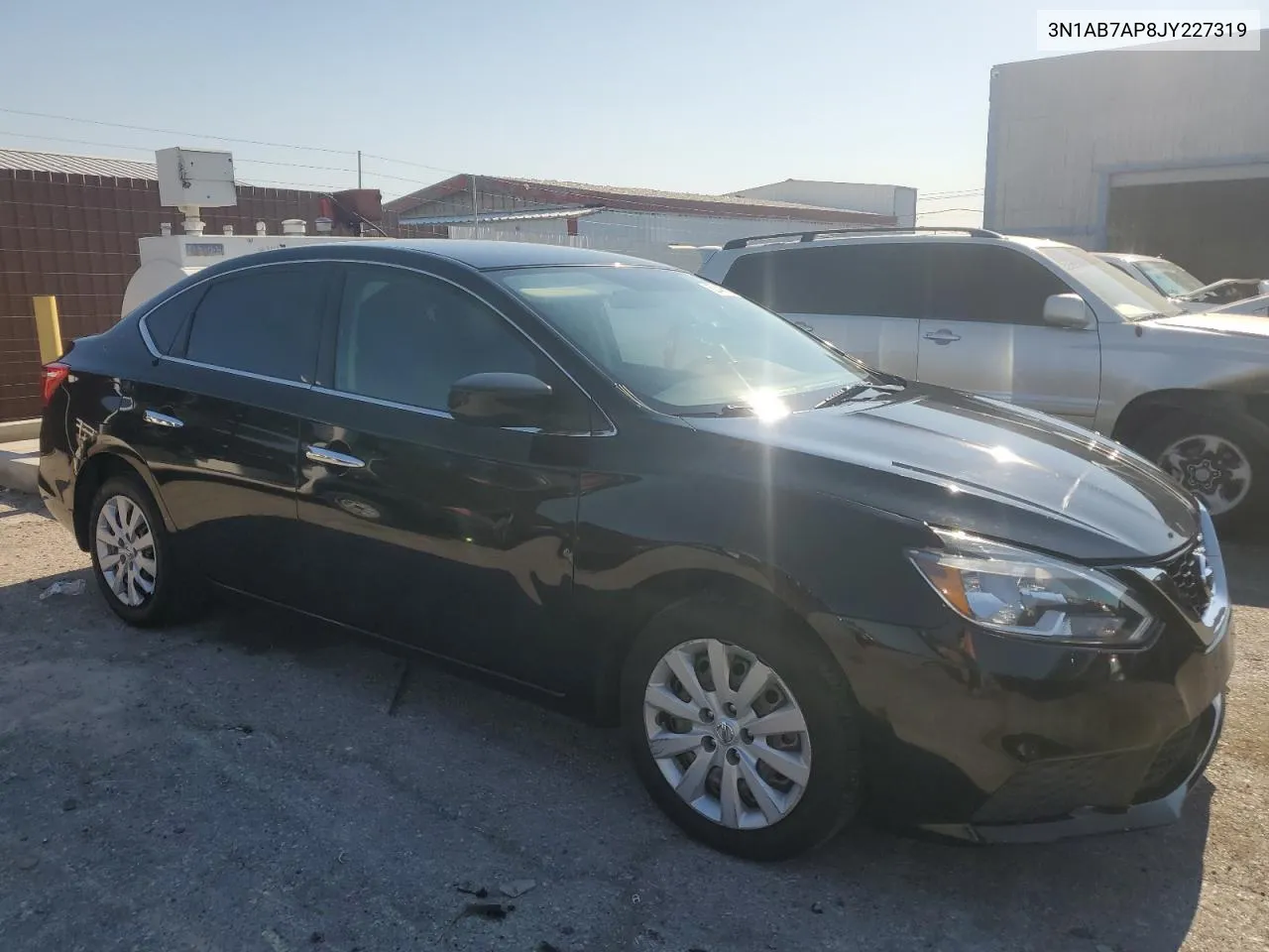 2018 Nissan Sentra S VIN: 3N1AB7AP8JY227319 Lot: 62445724