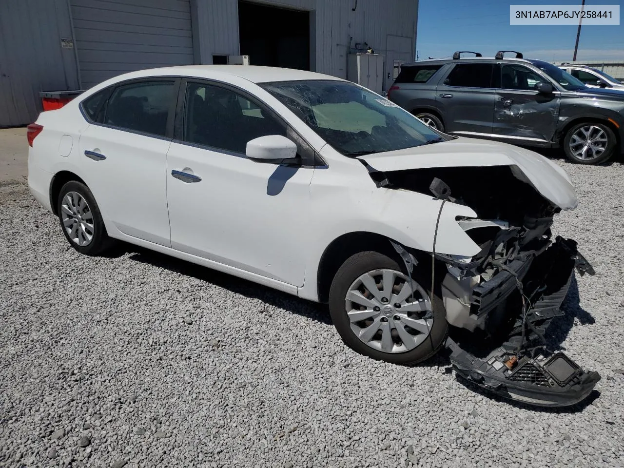 2018 Nissan Sentra S VIN: 3N1AB7AP6JY258441 Lot: 66213364