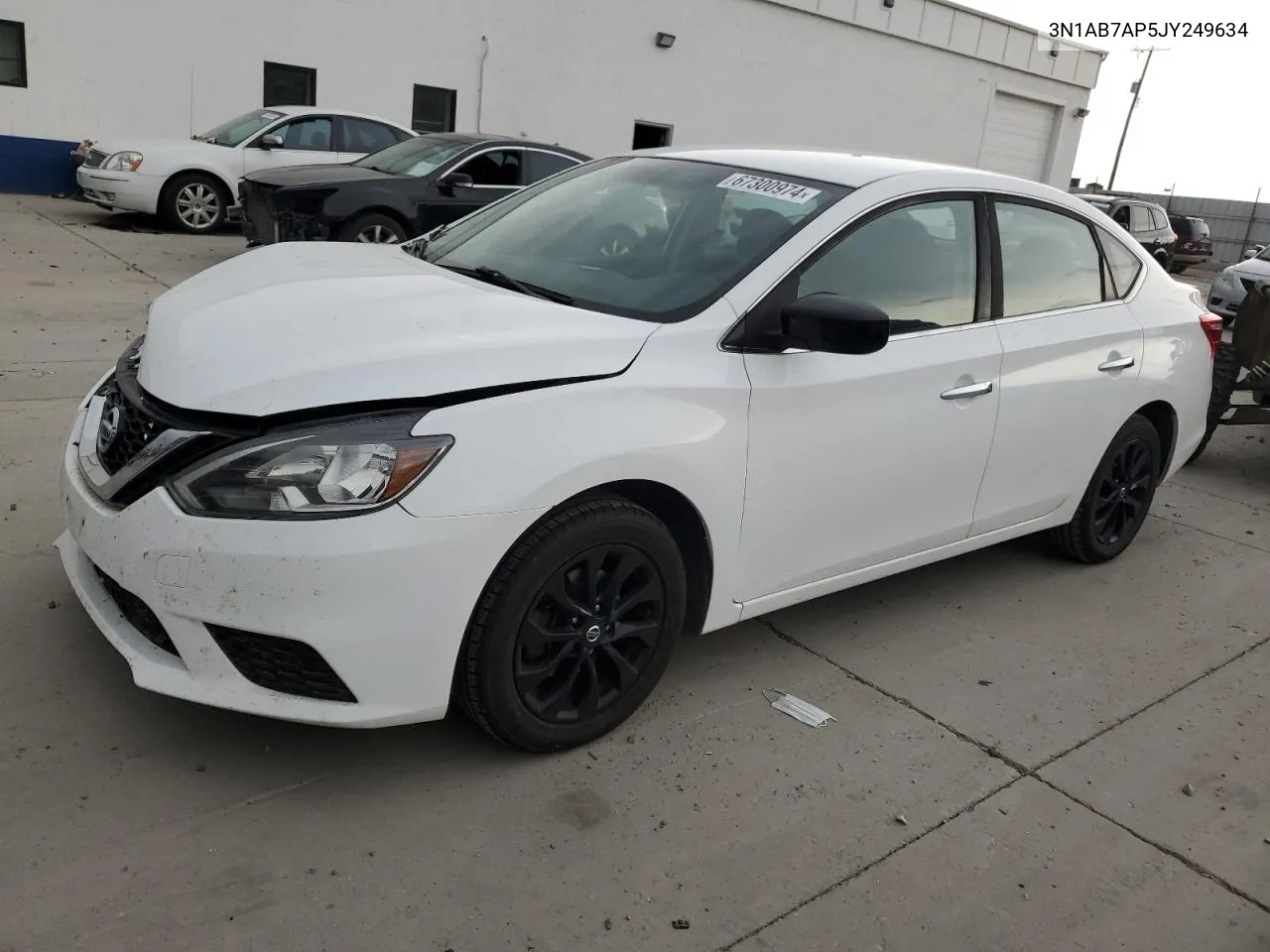 3N1AB7AP5JY249634 2018 Nissan Sentra S