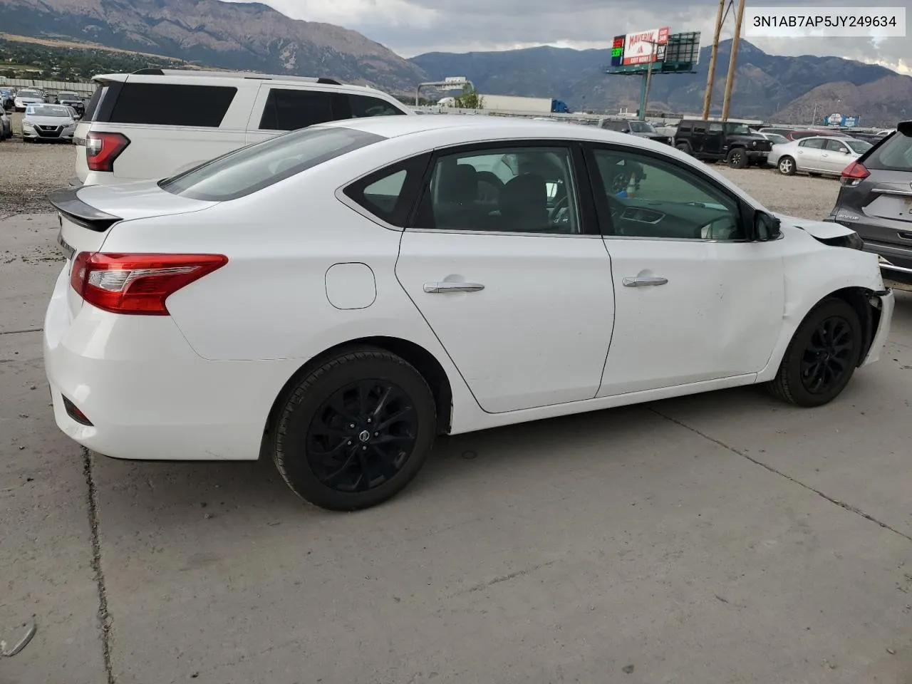 2018 Nissan Sentra S VIN: 3N1AB7AP5JY249634 Lot: 67300974