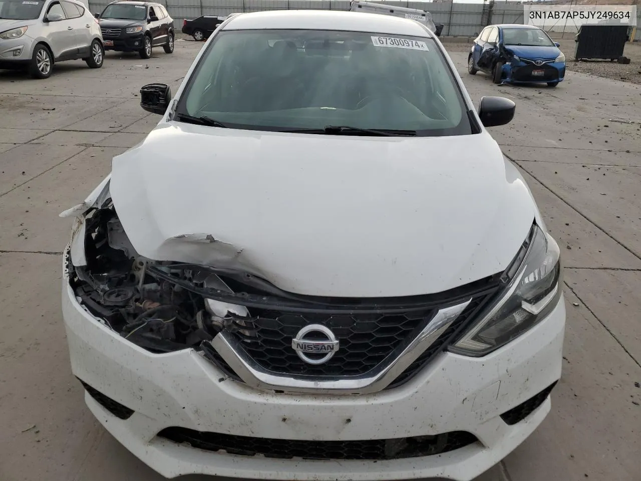 3N1AB7AP5JY249634 2018 Nissan Sentra S