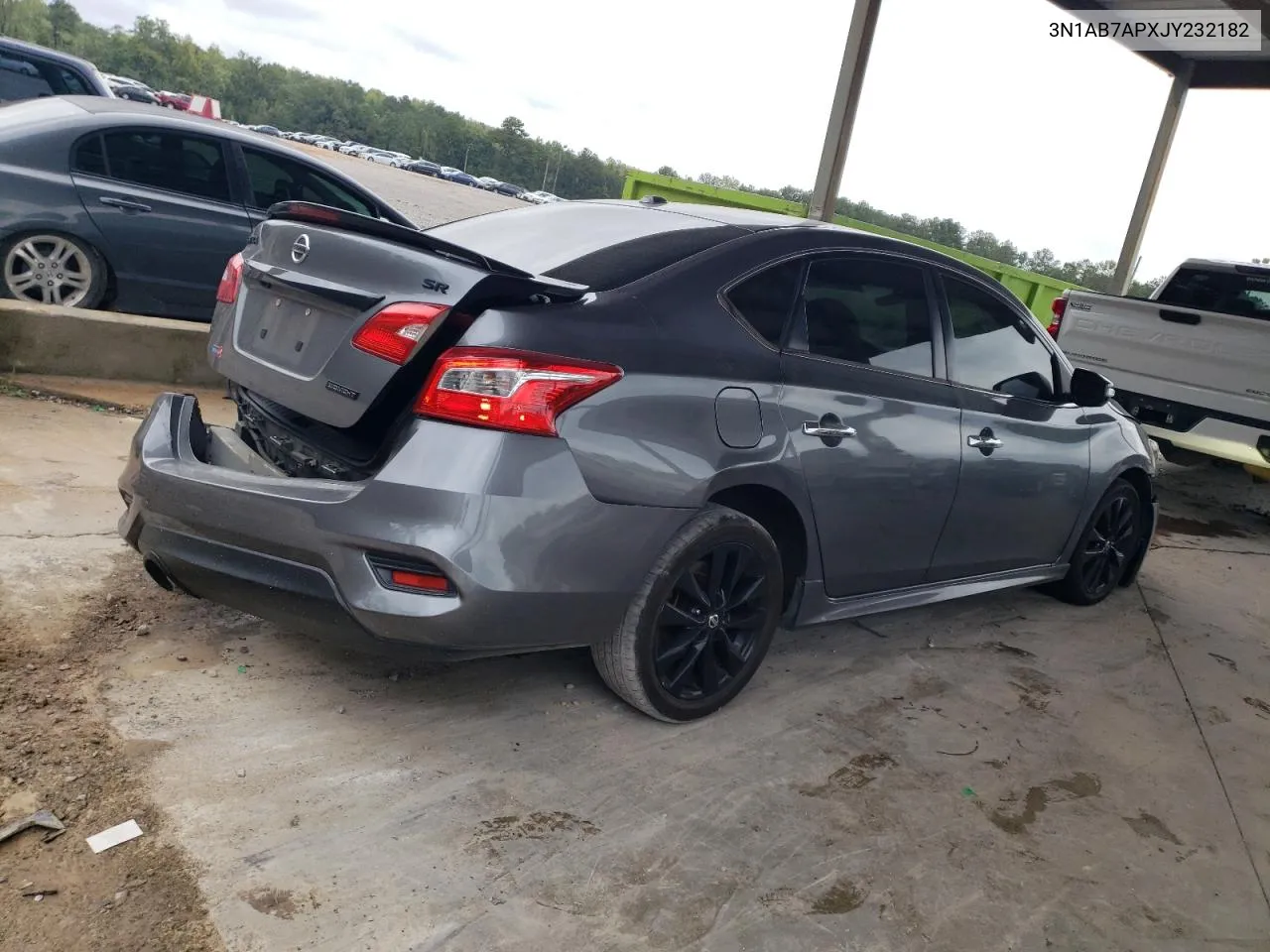 2018 Nissan Sentra S VIN: 3N1AB7APXJY232182 Lot: 71170794