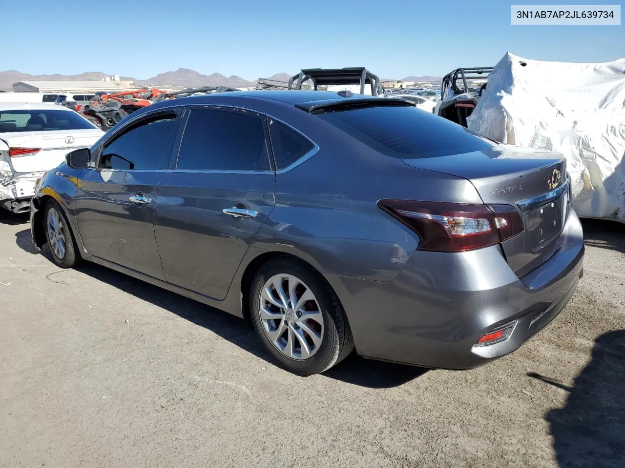 2018 Nissan Sentra S VIN: 3N1AB7AP2JL639734 Lot: 77338843