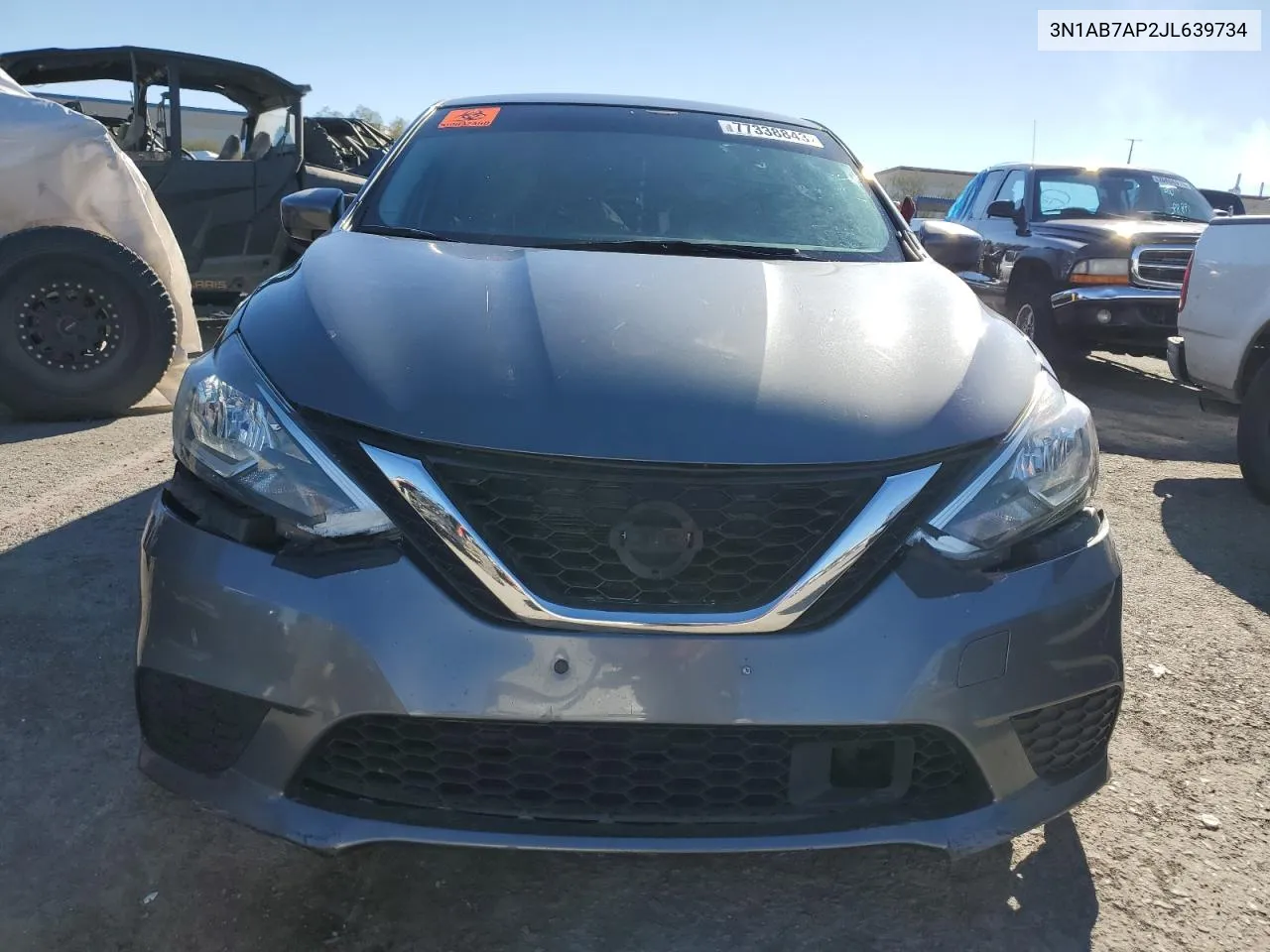 2018 Nissan Sentra S VIN: 3N1AB7AP2JL639734 Lot: 77338843