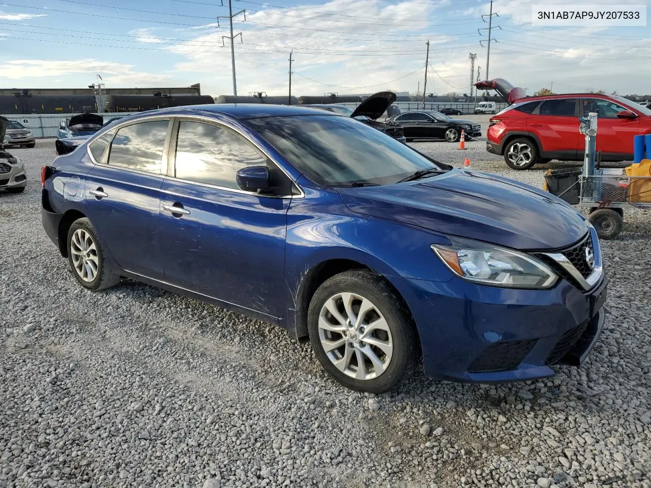3N1AB7AP9JY207533 2018 Nissan Sentra S