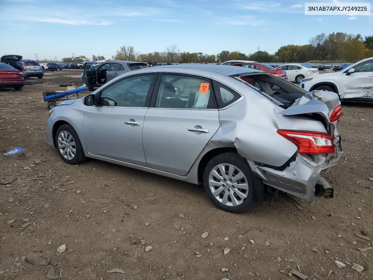 3N1AB7APXJY249225 2018 Nissan Sentra S