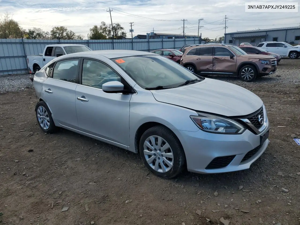 3N1AB7APXJY249225 2018 Nissan Sentra S