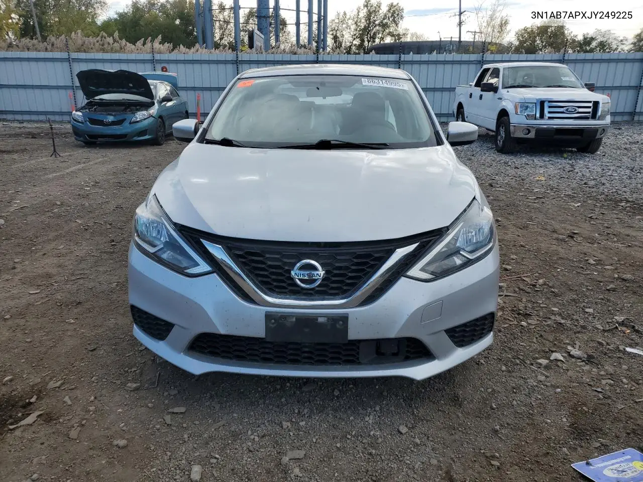 3N1AB7APXJY249225 2018 Nissan Sentra S