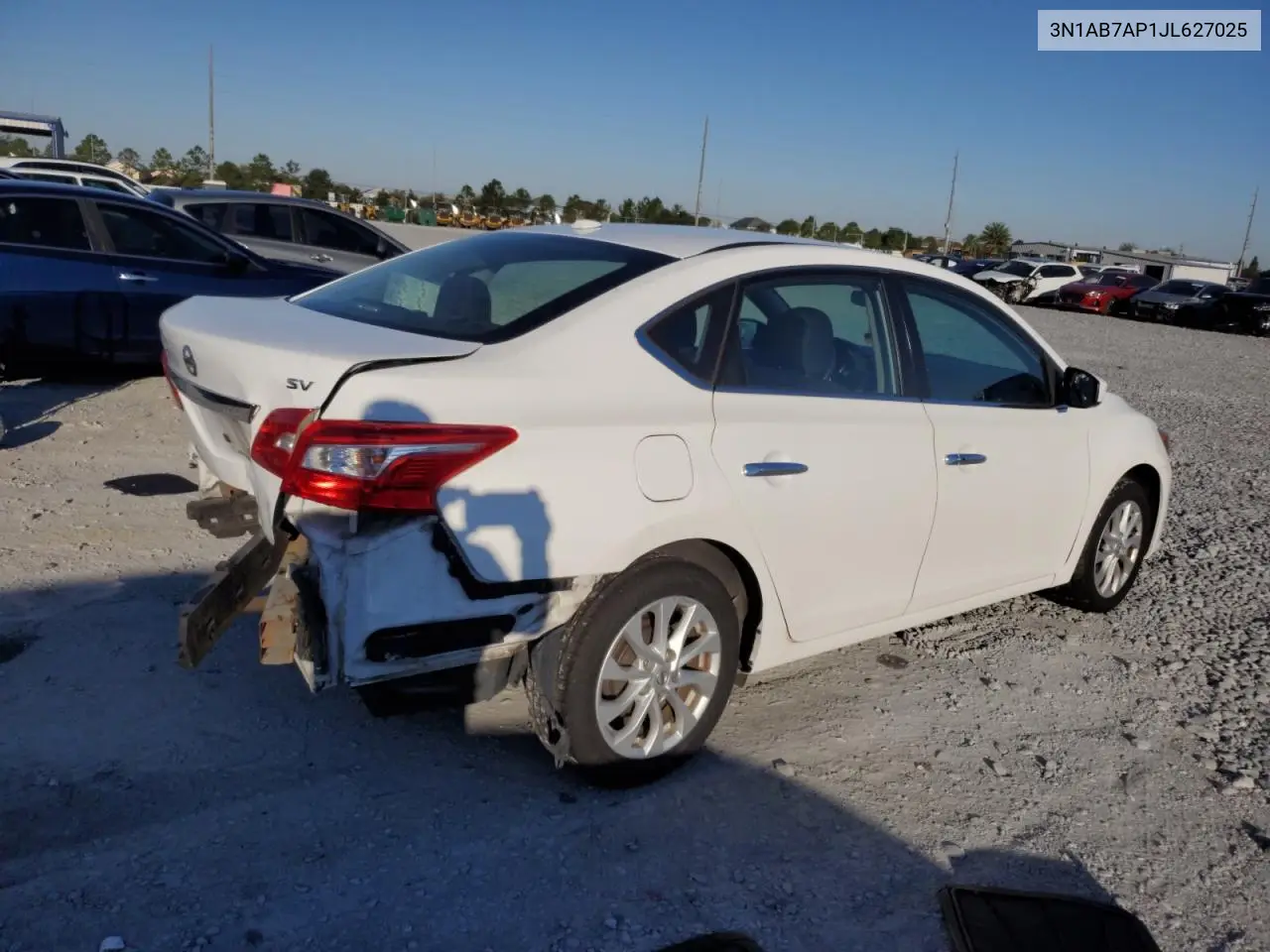 3N1AB7AP1JL627025 2018 Nissan Sentra S