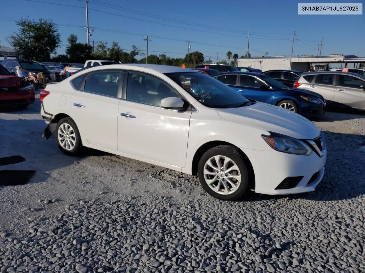 3N1AB7AP1JL627025 2018 Nissan Sentra S