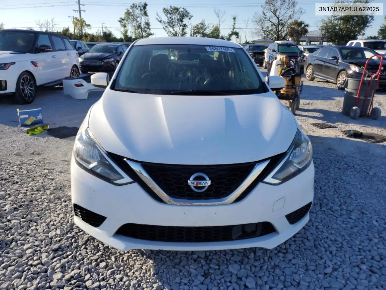 3N1AB7AP1JL627025 2018 Nissan Sentra S