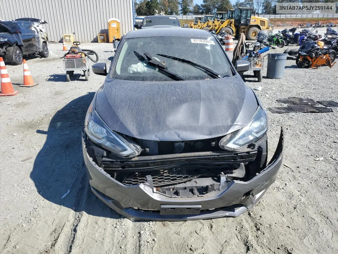 3N1AB7AP5JY259144 2018 Nissan Sentra S