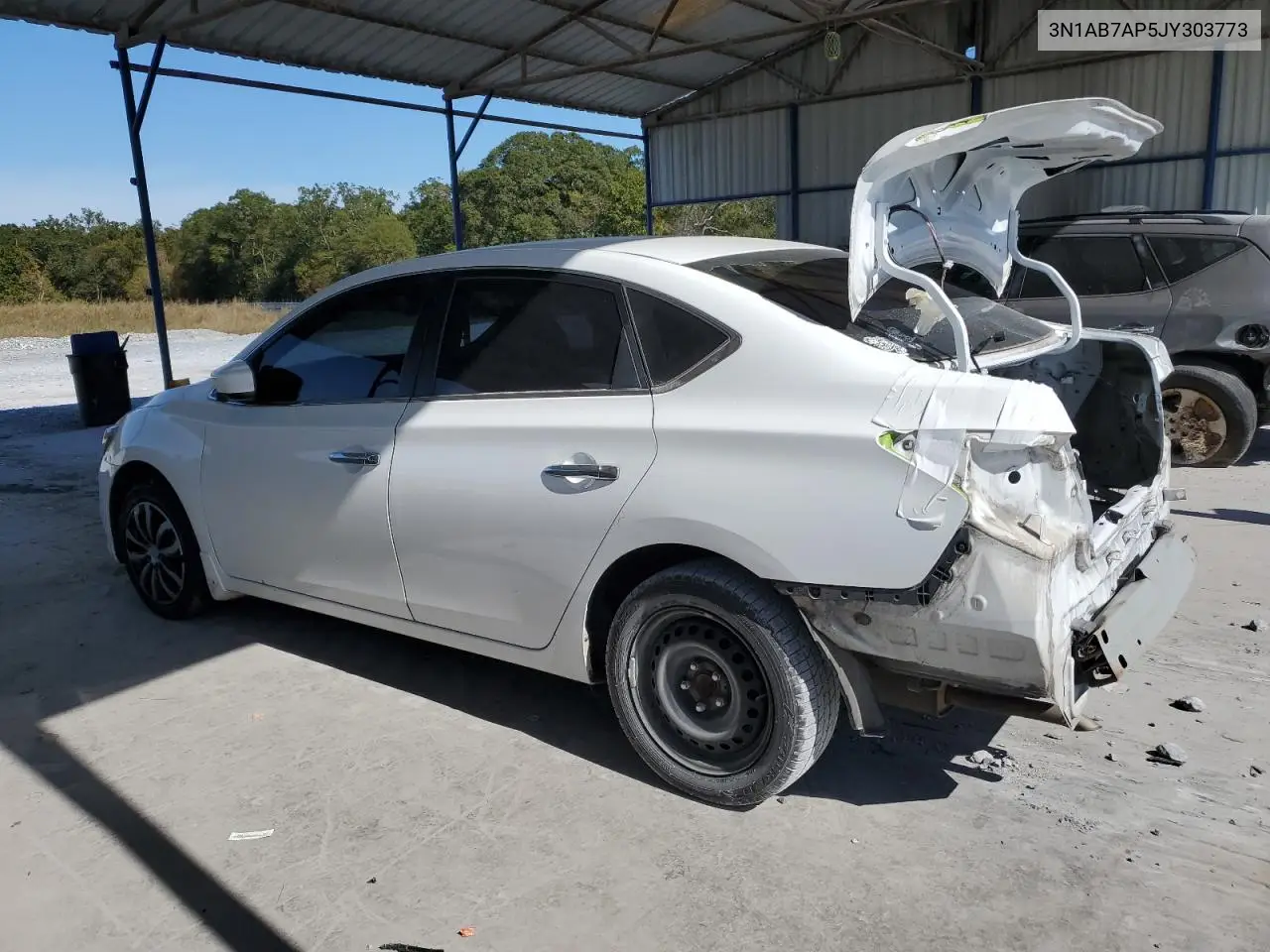3N1AB7AP5JY303773 2018 Nissan Sentra S