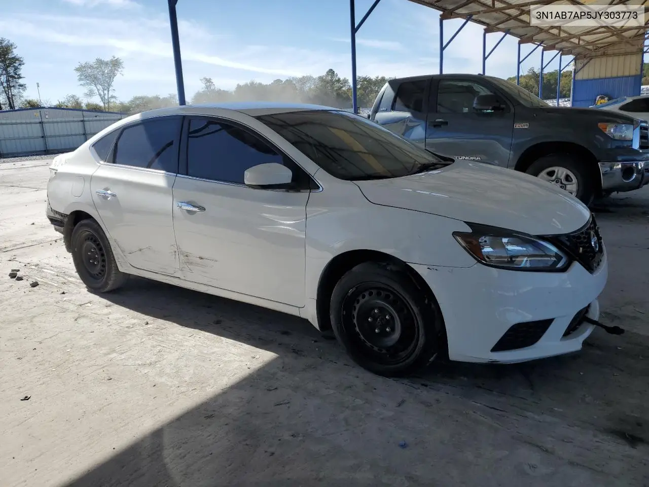 3N1AB7AP5JY303773 2018 Nissan Sentra S
