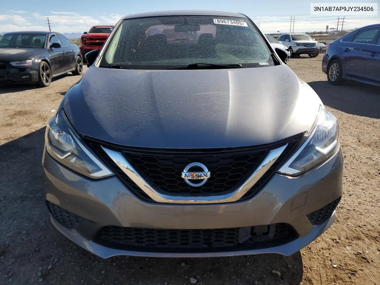 3N1AB7AP9JY234506 2018 Nissan Sentra S