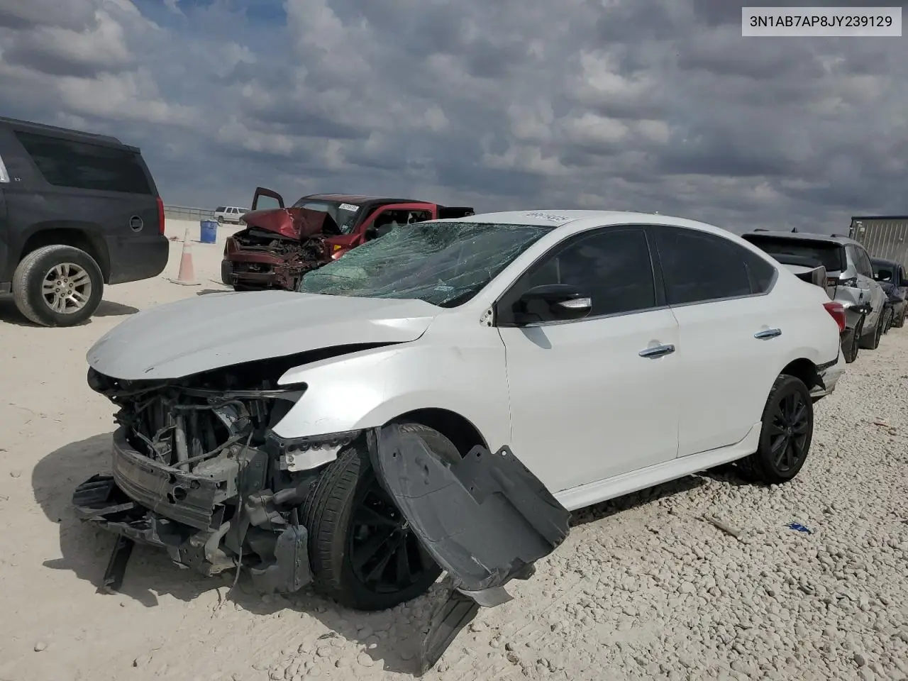 3N1AB7AP8JY239129 2018 Nissan Sentra S