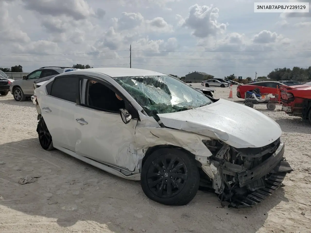 3N1AB7AP8JY239129 2018 Nissan Sentra S