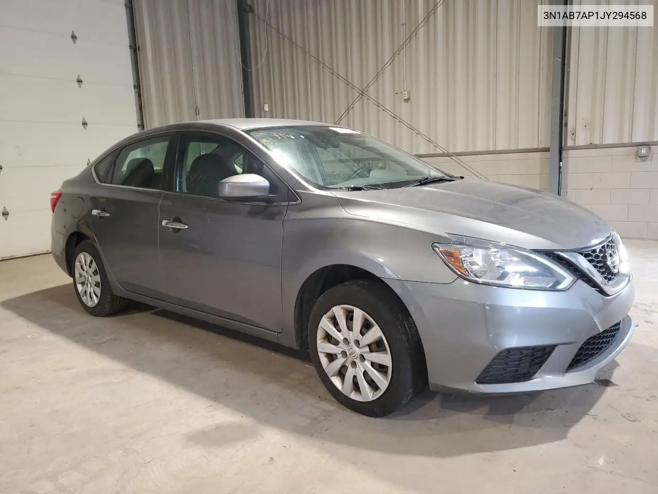 3N1AB7AP1JY294568 2018 Nissan Sentra S