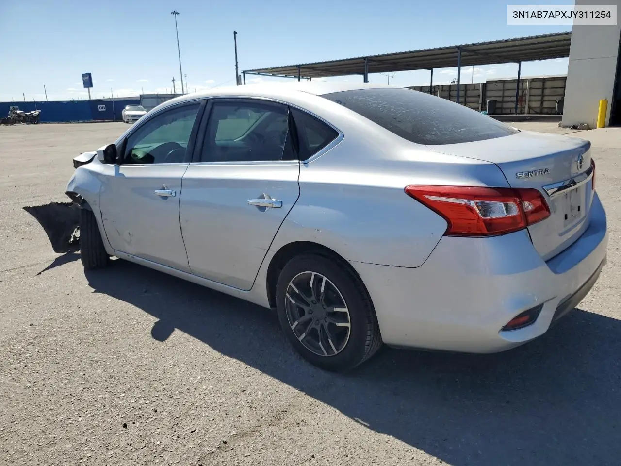 3N1AB7APXJY311254 2018 Nissan Sentra S