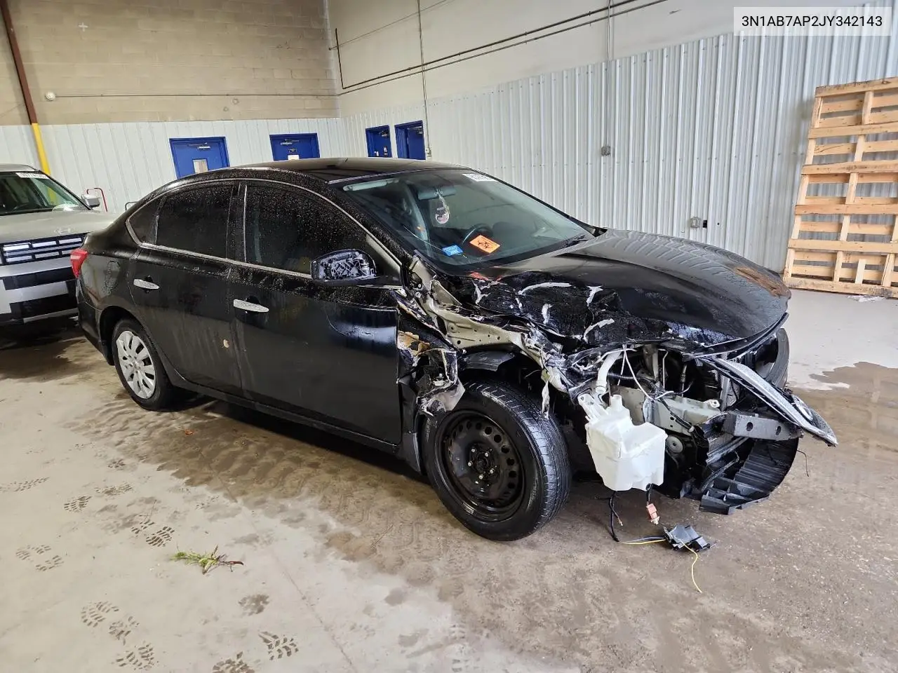 3N1AB7AP2JY342143 2018 Nissan Sentra S
