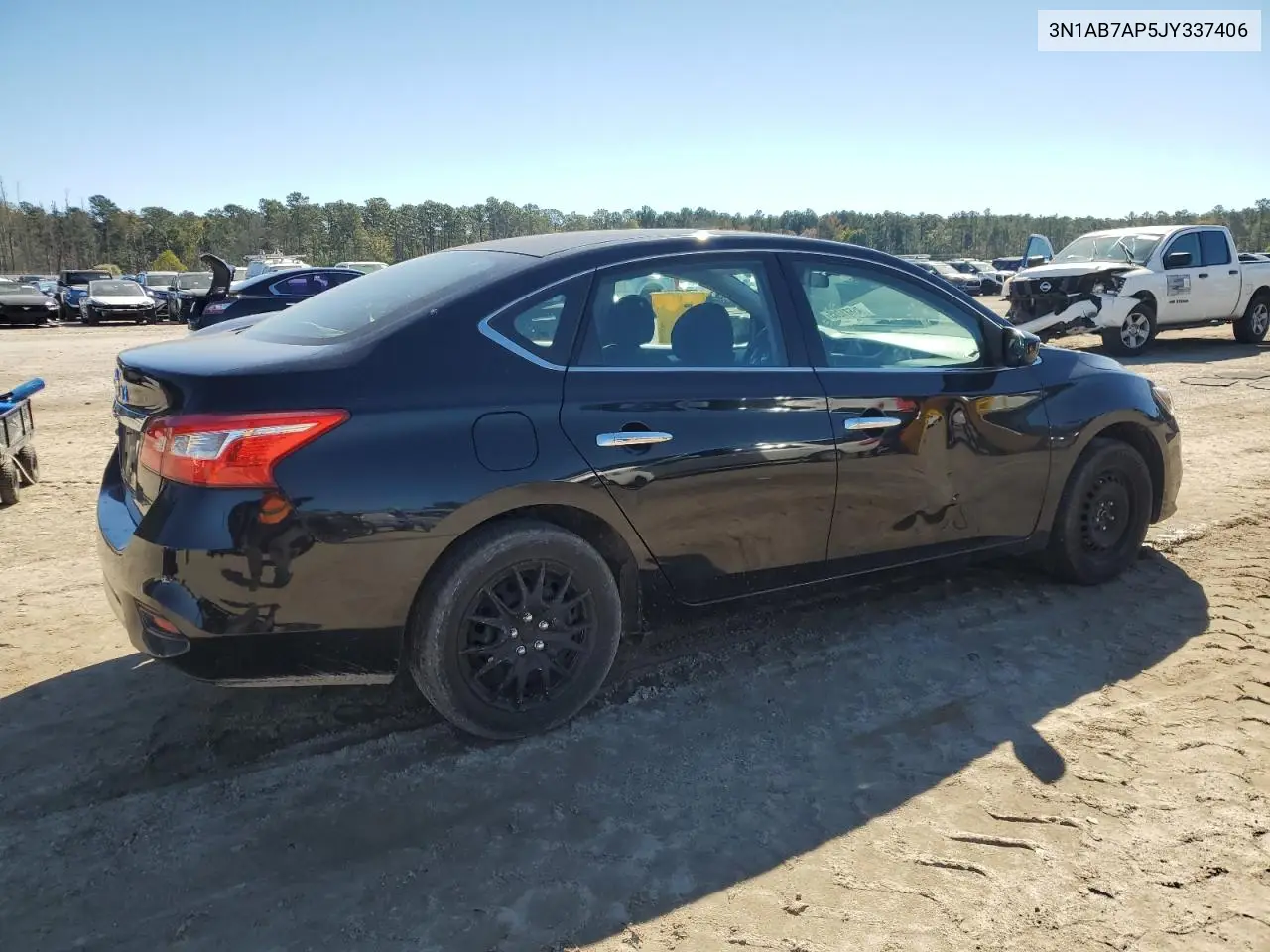 3N1AB7AP5JY337406 2018 Nissan Sentra S