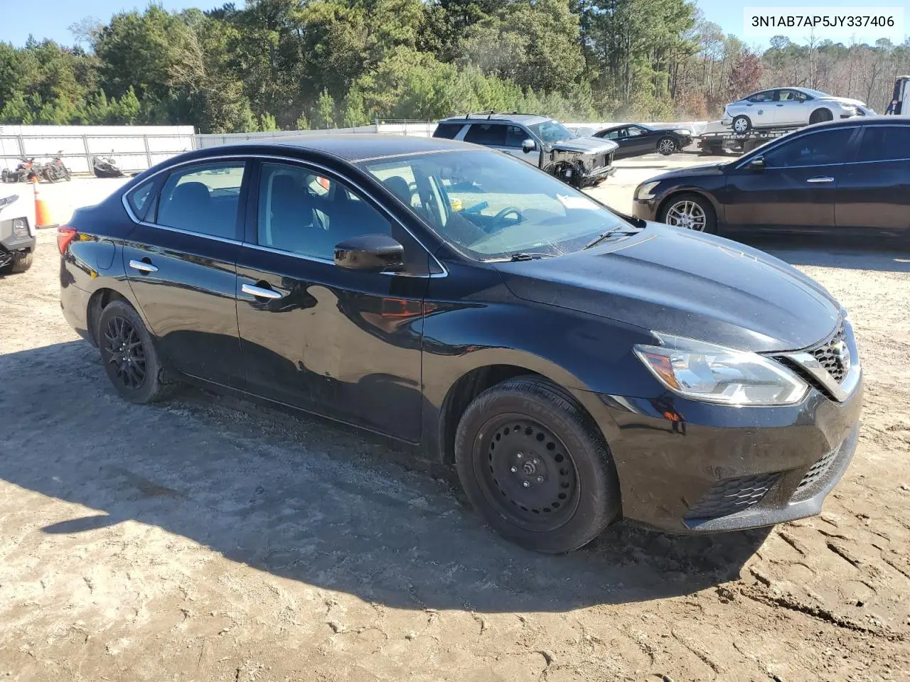 3N1AB7AP5JY337406 2018 Nissan Sentra S
