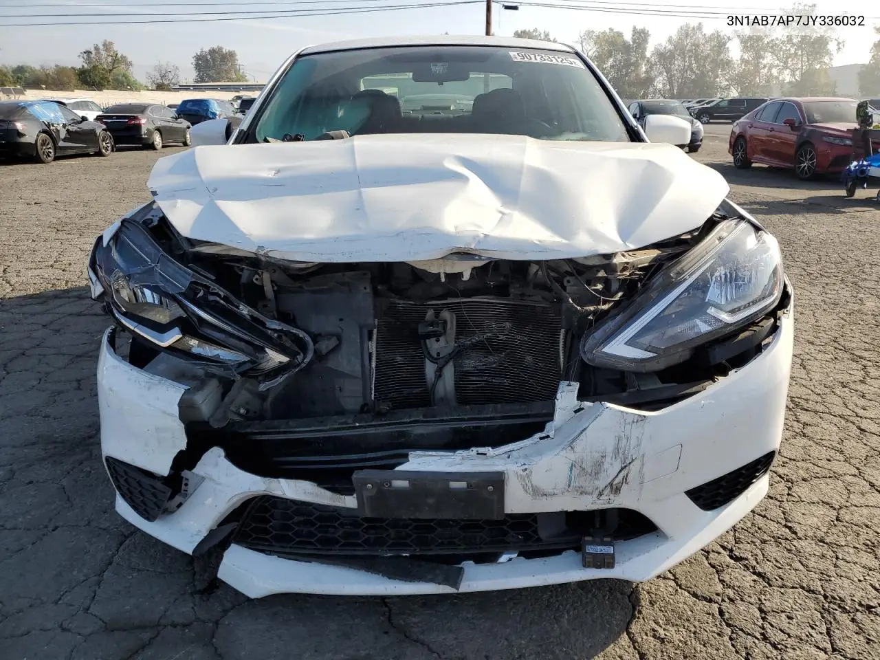 3N1AB7AP7JY336032 2018 Nissan Sentra S