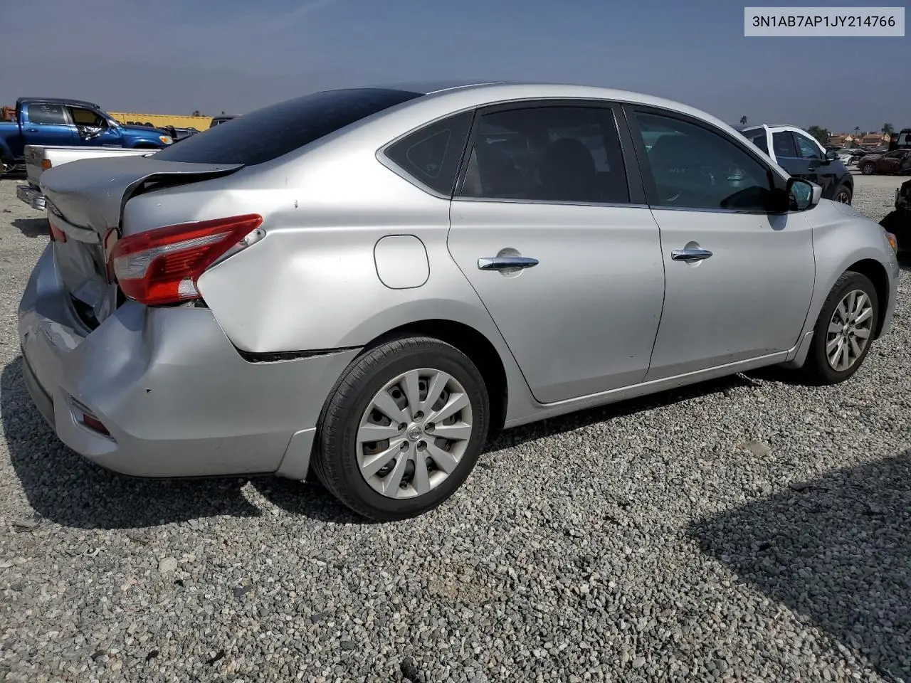 3N1AB7AP1JY214766 2018 Nissan Sentra S